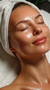 آبرسانی و مرطوب کردن پوست بعد پاکسازی در بهترین سالن فیشیال صورت بانوان در قزوین